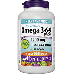 Webber Naturals Omega 3-6-9