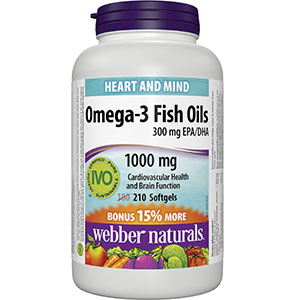 Webber Naturals Omega-3 Fish Oils