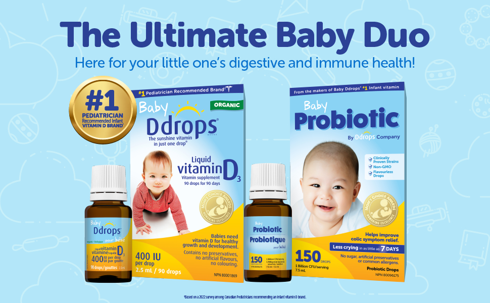 Baby Vitamin D and Probioitc