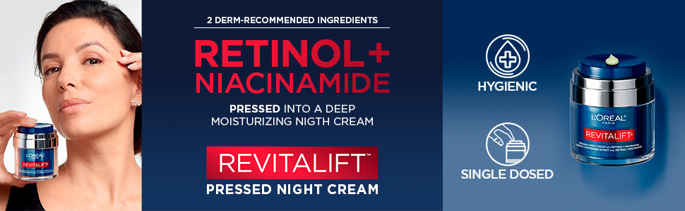 retinol niacinamide, retinol pressed cream